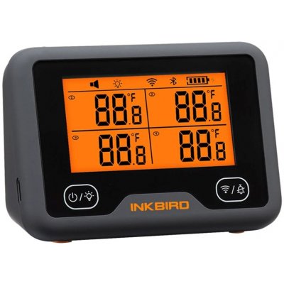 Inkbird WiFi a Bluetooth termosonda IBBQ-4BW – Zboží Mobilmania