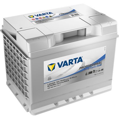 Varta Professional Deep Cycle 12V 50AH 318A 830050 – Zboží Mobilmania