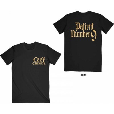 Tričko Patient No. 9 Gold Logo Ozzy Osbourne