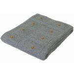 Babymatex Dětská deka Accent tmavě šedá – Zboží Dáma