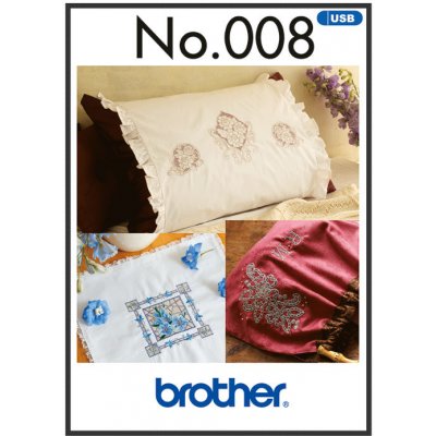 Vyšívací vzory Brother č. 8 Cutwork style – Zboží Dáma