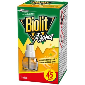 Biolit Aroma Elektrický odpařovač s vůní pomeranče proti komárům 45 nocí strojek + náplň 27 ml