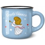 Nekupto Vánoční mini hrneček na kávu Veselé Vánoce 100 ml – Zboží Dáma