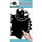 Anděl Přerov Samolepka tabulka na psaní křídou dinosaurus 40x29cm – Zboží Dáma