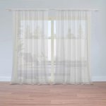 Záclony Šedá: 2 ks - 150x250 cm - Sablio – Hledejceny.cz