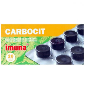 CARBOCIT POR 320MG/25MG/3MG TBL NOB 20