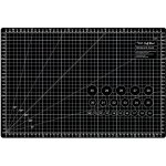 STRIMA Řezací podložka na látky, patchwork TEXI BLACK S, samosvorná, černá, 45x30cm, vel. S , tloušťka 3mm – Zboží Mobilmania