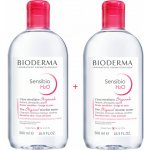 Bioderma Sensibio H2O micelární voda 2 x 500 ml dárková sada – Zboží Dáma