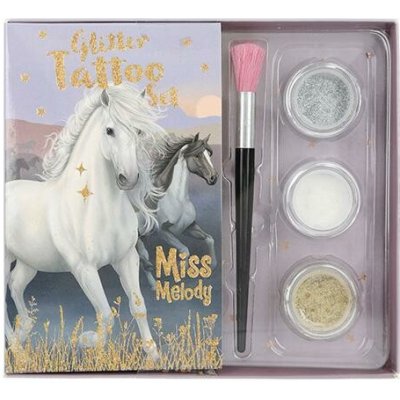 Miss Melody Sada třpytivého tetování Glitter Tattoo Set – Hledejceny.cz