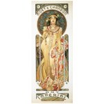 Pohled Alfons Mucha – Moët & Chandon, dlouhý – Zboží Dáma