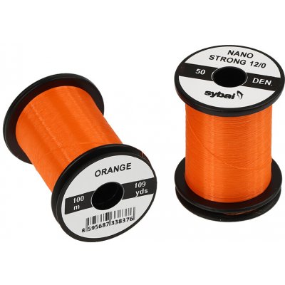 Sybai Nit Nano Strong Thread 50 Den 12/0 Orange – Hledejceny.cz