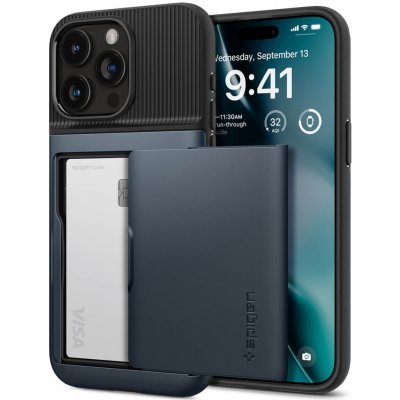 Spigen Slim Armor CS pancéřové iPhone 15 PRO MAX Navy blue – Hledejceny.cz