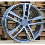 Racing Line BK424 7,5x17 5x120 ET50 grey polished – Hledejceny.cz