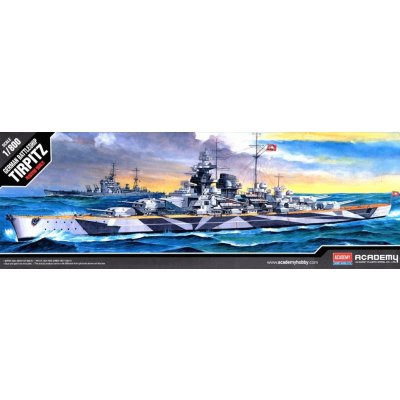 Academy Tirpitz s elektromotorem 1:800