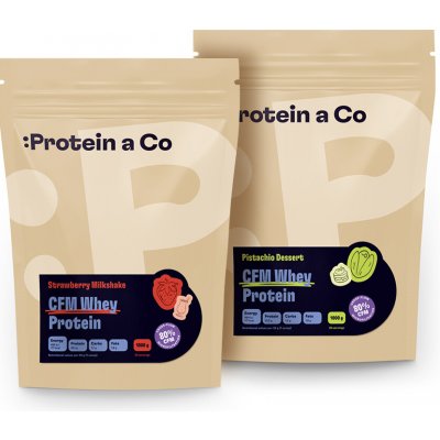 Protein&Co. CFM WHEY PROTEIN 80 1000 g – Sleviste.cz