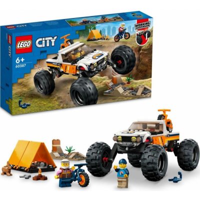 LEGO® City 60387 Dobrodružství s teréňákem 4x4 – Zboží Mobilmania