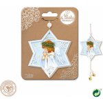 Argus Vánoční dřevěná dekorace hvězdička 23571001 – Sleviste.cz
