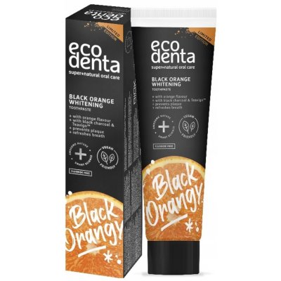 Ecodenta pomerančová bez fluoru veganská bělící 100 ml – Hledejceny.cz