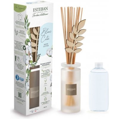 Esteban Paris Parfums aroma difuzér Nature Aloe Flower White Cotton 100 ml – Zboží Dáma