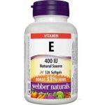 Webber Naturals E 400 IU 120 tobolek – Hledejceny.cz