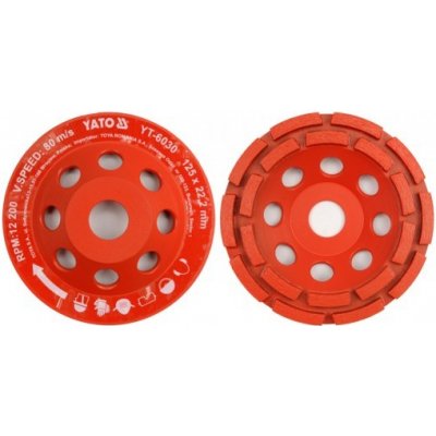Yato Brusný diamantový kotouč 125 x 22,2 mm YT-6030 – Zboží Dáma