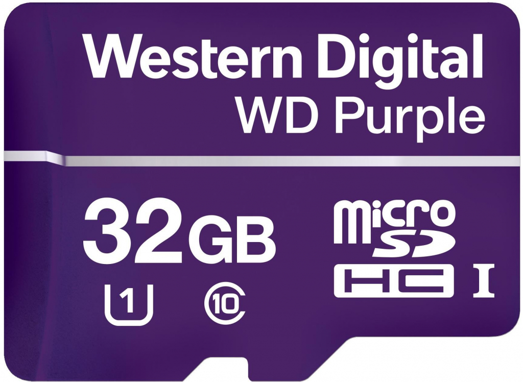 Western Digital WD PURPLE microSDHC 32 GB Class 10 WDD032G1P0A