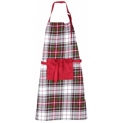 Forbyt Kuchyňská vánoční zástěra Kostka zelená 20400 70x90 cm – Zboží Dáma