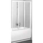 Ravak VS3 100 white+transparent, skládací, 3-dílná 795P0100Z1 – Zboží Dáma
