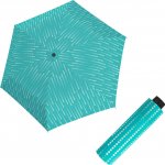 Doppler Havanna Fiber Glamour deštník dámský skládací tyrkysový – Hledejceny.cz