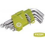 Extol Imbusové klíče CRAFT 66000 L- 9ks 1,5-10 mm