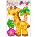 Room Decor 10271 Dětská samolepicí 3D dekorace na stěnu žirafa ( 35 x 27 cm ) – Hledejceny.cz