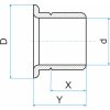 Pojistný kroužek Opravný hřídelový kroužek WSH-R 88,9x97,6x20,6/25,4 Rubena