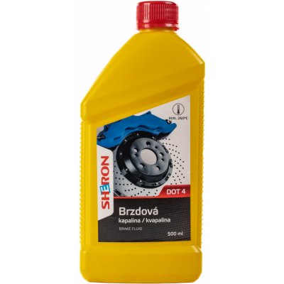 Sheron Brzdová kapalina DOT 4 LV 500 ml – Zbozi.Blesk.cz