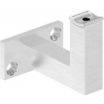 Feldmann Nerezový držák kulatého madla zábradlí pr.42,4 mm 51260-240 brus, hranatý, na zeď 51260-240 – Sleviste.cz