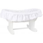 Small Foot Kolébka pro panenky Bassinet bílá – Zboží Mobilmania