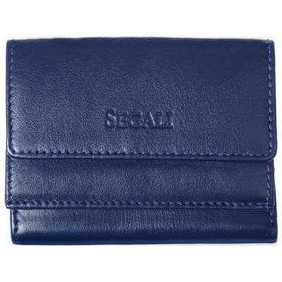 Segali Dámská kožená peněženka SG 1756 nappa modrá