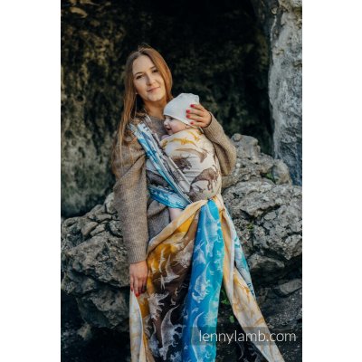 LennyLamb Baby Wrap - JURASSIC PARK - FOSSIL – Zboží Mobilmania