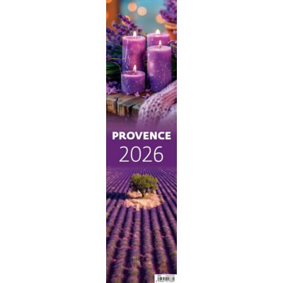 Provence vázanka nástěnný 2026 – Sleviste.cz