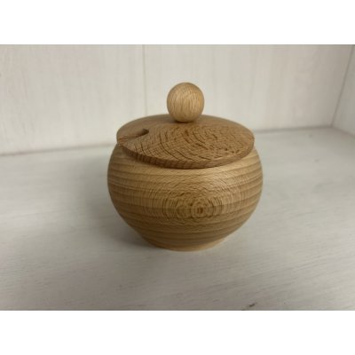 Dřevotéka Dřevěná cukřenka střední 200 ml – Zboží Dáma