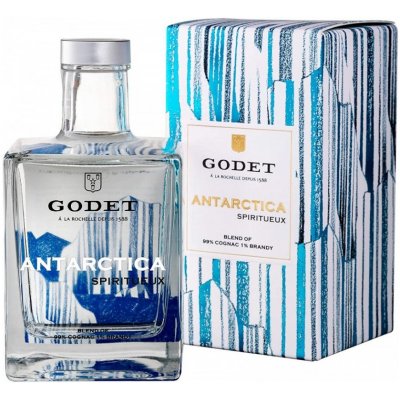 Godet Antarctica Folle Blanche Cognac 7y 40% 0,5 l (holá láhev) – Hledejceny.cz