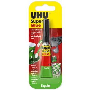 UHU Super Glue Liquid vteřinové lepidlo 3g