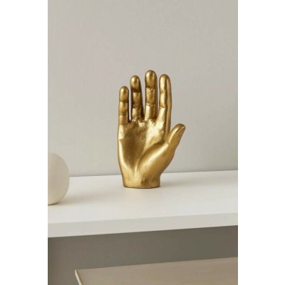 KARE Design Dekorace Ruka Mano Zlatá 35cm – Hledejceny.cz