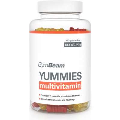 GymBeam Yummies Multivitamin 60 kapslí pomaranč citrón čerešňa – Zbozi.Blesk.cz