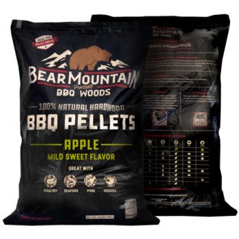 Bear Mountain BBQ pelety - Jabloň, 9 kg