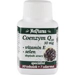 MedPharma Coenzym Q10 30 mg vit.E selen 67 tablet – Hledejceny.cz
