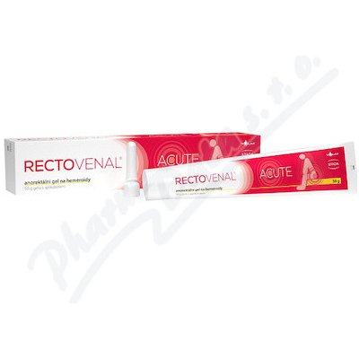 Rectovenal Acute anorektální gel na hemoroidy s aplikátorem 1 x 50 g