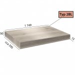 Longline Step 2BL - 1080 Dub bílý – HobbyKompas.cz