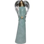 Goba Anděl se stříbrnými křídly 26 cm – Zboží Dáma