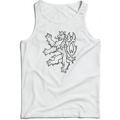 Dragova pánské tílko český lev bílá – Hledejceny.cz