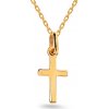 Přívěsky iZlato Forever Zlatý přívěsek Křížek IZ16858